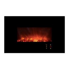 Modern Flames AL80CLX2-G 80" CLx Electric Fireplace with Black Glass Front - B01MZGLDGB